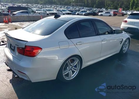 2015 BMW M3 from USA, damaged, VIN WBS3C9C50FP803366